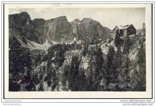 Erfurter Hütte - Foto-AK