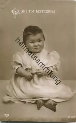 Baby - Foto-AK - Published by E. A. Schwertfeger & Co. London EAS