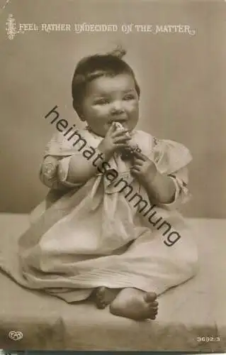 Baby - Foto-AK - Published by E. A. Schwertfeger & Co. London EAS