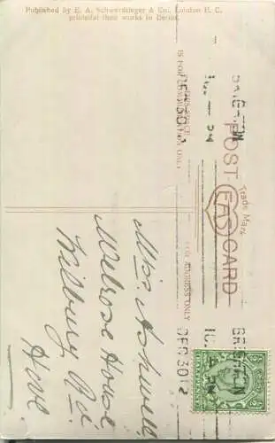 Junge - Neujahrsgrüsse - Published by E. A. Schwertfeger & Co. London EAS