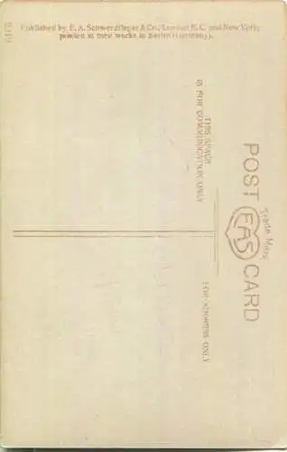 Frau mit einem Blumenherz - Published by E. A. Schwertfeger & Co. London EAS