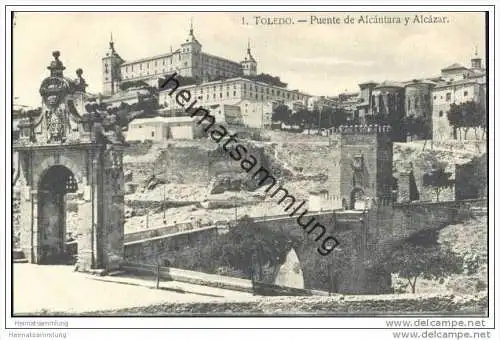 Toledo - Puente de Alcantara y Alcazar