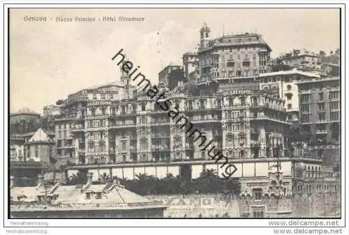 Genova - Piazza Principe - Hotel Miramare