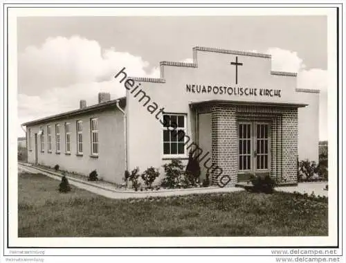 Achim - Neuapostolische Kirche - Bergstrasse 36  Foto-AK Grossformat