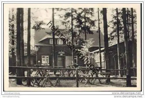 Picho-Baude - Tautewalde über Neukirch-Lausitz - Inhaber Fritz Knupper - Foto-AK