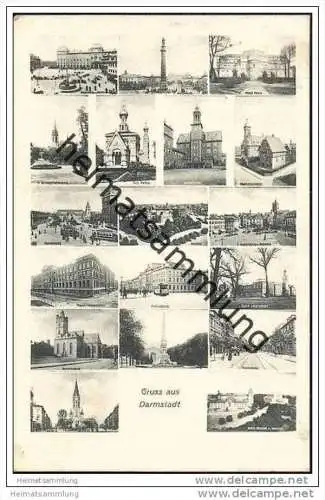 Darmstadt - Tech. Hochschule - Postgebäude