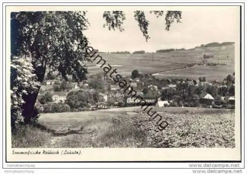 Neukirch/Lausitz - Foto-AK Handabzug