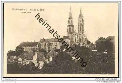 Klosterneuburg - Stift und Kirche ca. 1910