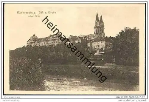 Klosterneuburg - Stift und Kirche ca. 1910