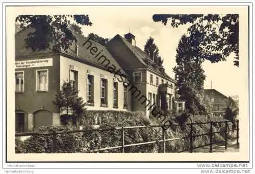 Berggiesshübel - Clubhaus - Foto-AK