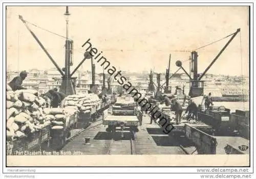 Port Elizabeth from the North Jetty ca. 1905