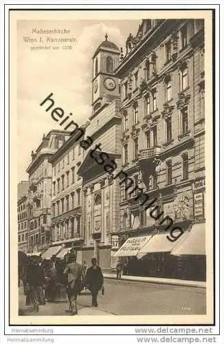 Wien I. - Kärninerstrasse - Malteserkirche ca. 1910