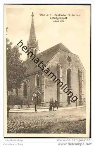 Wien XIX. - Heiligenstadt - Pfarrkirche St. Michael ca. 1910