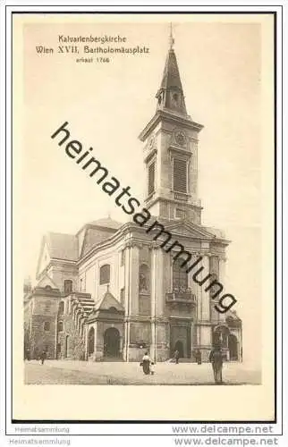 Wien XVII. - Bartholomäusplatz - Kalvarienbergkirche  ca. 1910
