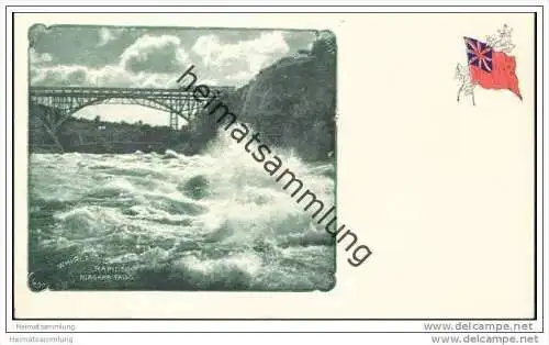 Whirlpool Rapids - Niagara Falls - Private Mailing Card ca. 1900