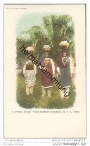 Puebla Indian Water carriers