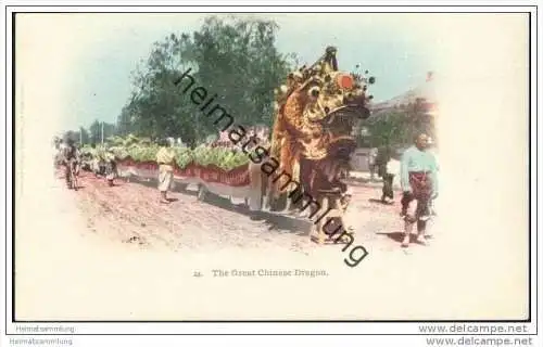 The Great Chinese Dragon - Privat Mailing Card