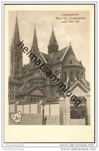 Wien IX. Canisiusgasse - Canisiuskirche ca. 1910