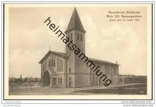 Wien XII. Neumargarethen - Marienkirche (Notkirche) ca. 1910