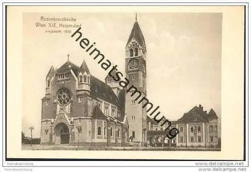 Wien XII. Hetzendorf - Rosenkranzkirche ca. 1910