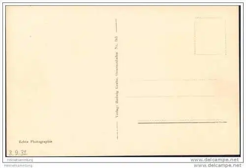 Ostseebad Swinemünde - Blick zum Leuchtturm - Foto-AK 30er Jahre