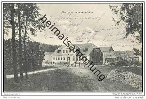 Stützerbach - Gasthaus zum Auerhahn - Bahnpost
