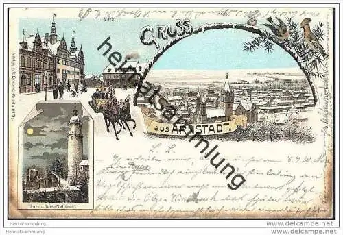 Arnstadt  - Pferdeschlitten