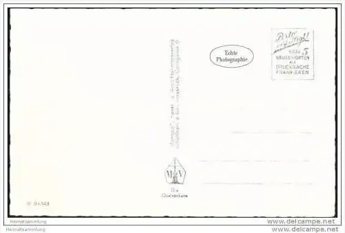 Plöckenhaus gegen Kleinen Pal - Plöckenpass und Cellon - Foto-AK