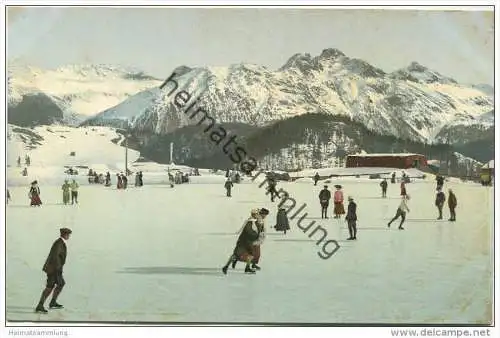 Wintersport - Auf der Eisbahn - Schlittschuhlaufen