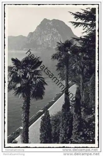 Lugano - Fotokarte ohne AK-Einteilung 30er Jahre
