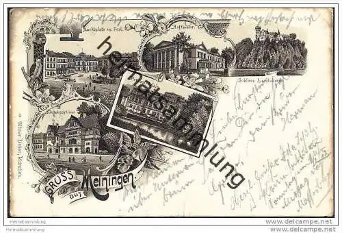 Meiningen - Marktplatz - Henneberg Haus