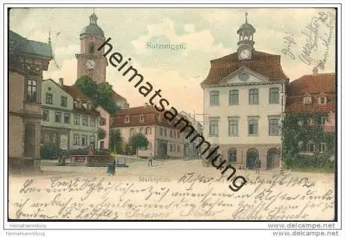 Salzungen - Marktplatz