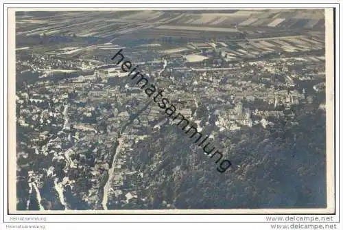 Wernigerode - Fliegeraufnahme - Foto-AK 30er Jahre