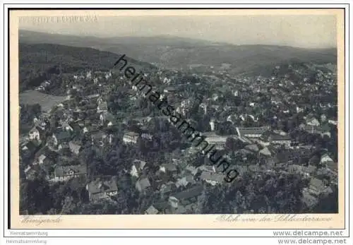 Wernigerode - Blick von der Schlossterrasse