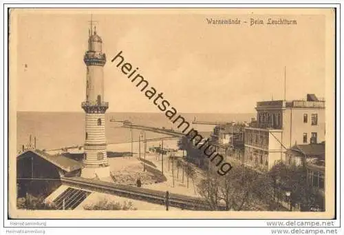 Warnemünde - Beim Leuchtturm