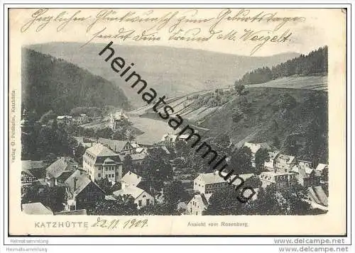 Katzhütte - Ansicht vom Rosenberg
