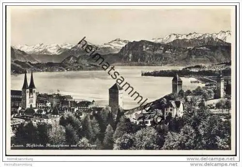 Luzern - Panorama - Foto-AK
