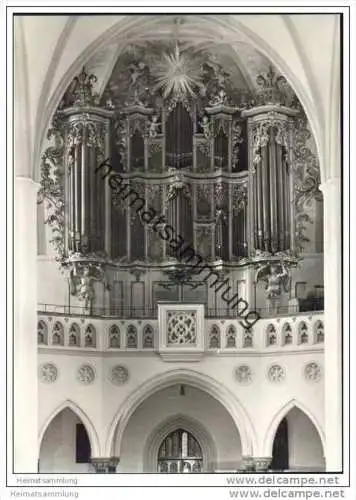 Berlin - St. Marien - Orgel 1721 Joachim Wagner - Foto-AK Grossformat