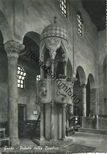 Grado - Pulpito della Basilica - Foto-AK Grossformat 50er Jahre - Ed. A. Cadel Trieste