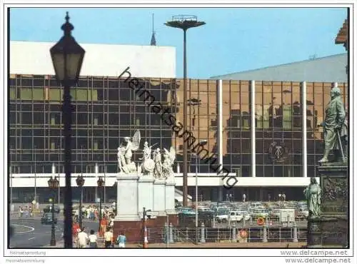 Berlin - Blick zum Palast der Republik - AK Grossformat