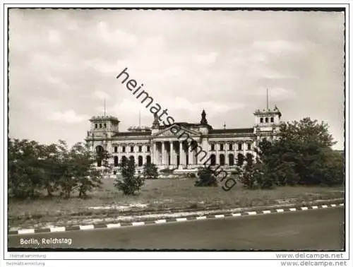 Berlin - Reichstag - Foto-AK Grossformat