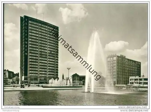 Berlin - Ernst-Reuter-Platz - Foto-AK Grossformat