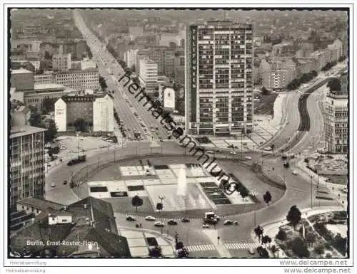 Berlin - Ernst-Reuter-Platz - Foto-AK Grossformat