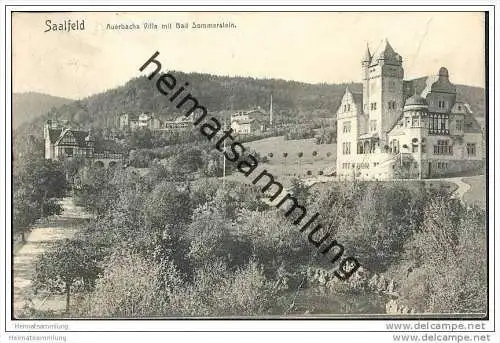 Saalfeld - Auerbachs Villa mit Bad Sommerstein