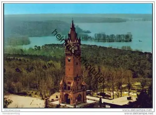 Berlin - Grunewaldturm an der Havelchaussee - AK Grossformat