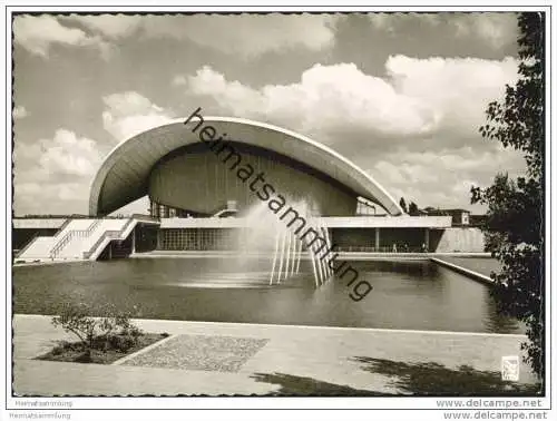 Berlin - Kongresshalle im Tiergarten - Foto-AK Grossformat