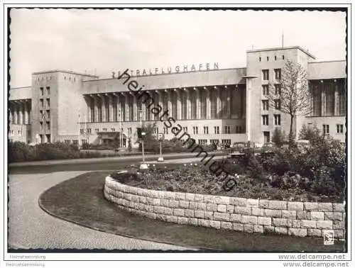 Berlin - Tempelhof - Zentral Flughafen - Foto-AK Grossformat