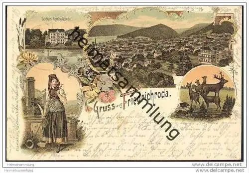 Friedrichroda - Schloss - Gesamtansicht