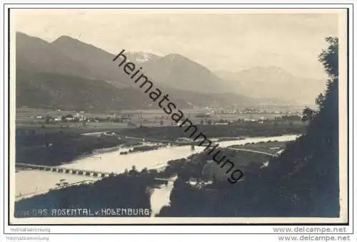 Das Rosental von Hollenburg - Foto-AK