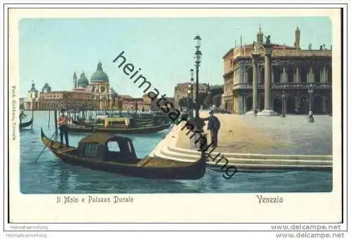Venezia - Il Molo e Palazzo Ducale ca. 1900